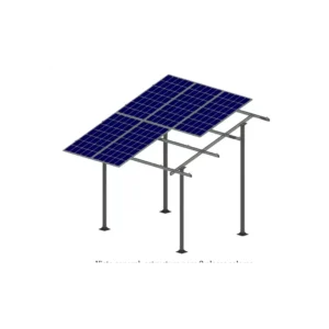 Pergola Solare Modulare per 10 Moduli Fotovoltaici