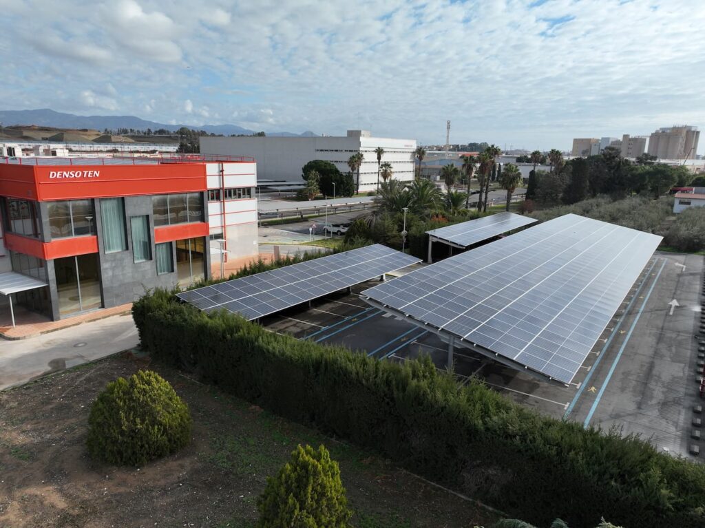 Instalación fotovoltaica Denso Ten España