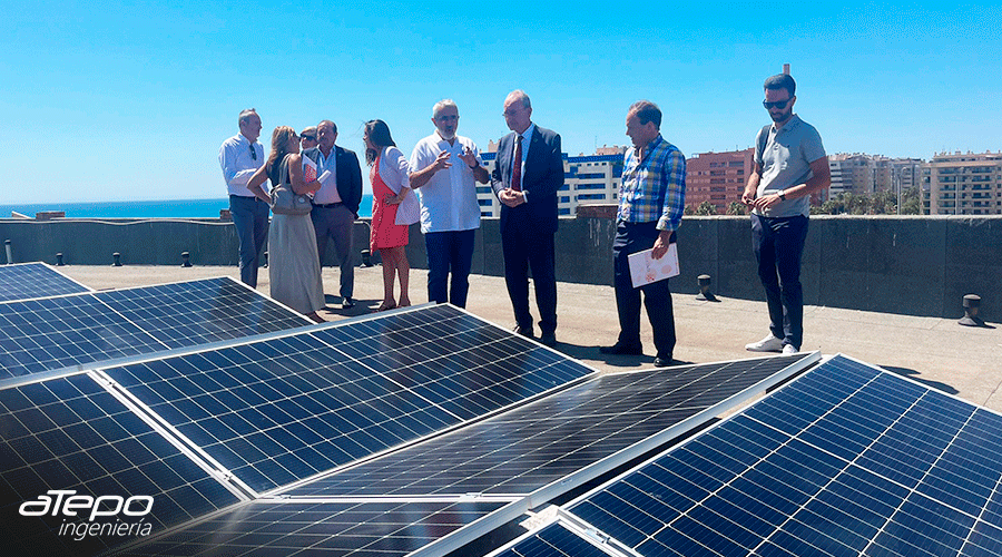 El-ayuntamiento-de-Málaga-alcanca-las-67-cubiertas-fotovoltaicas